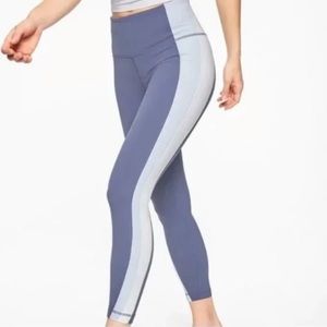 Athleta salutation colorblock 7/8 legging
